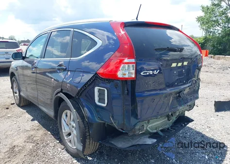 2015 Honda Cr-V Ex-L z USA, uszkodzony, nr VIN 2HKRM4H71FH682290
